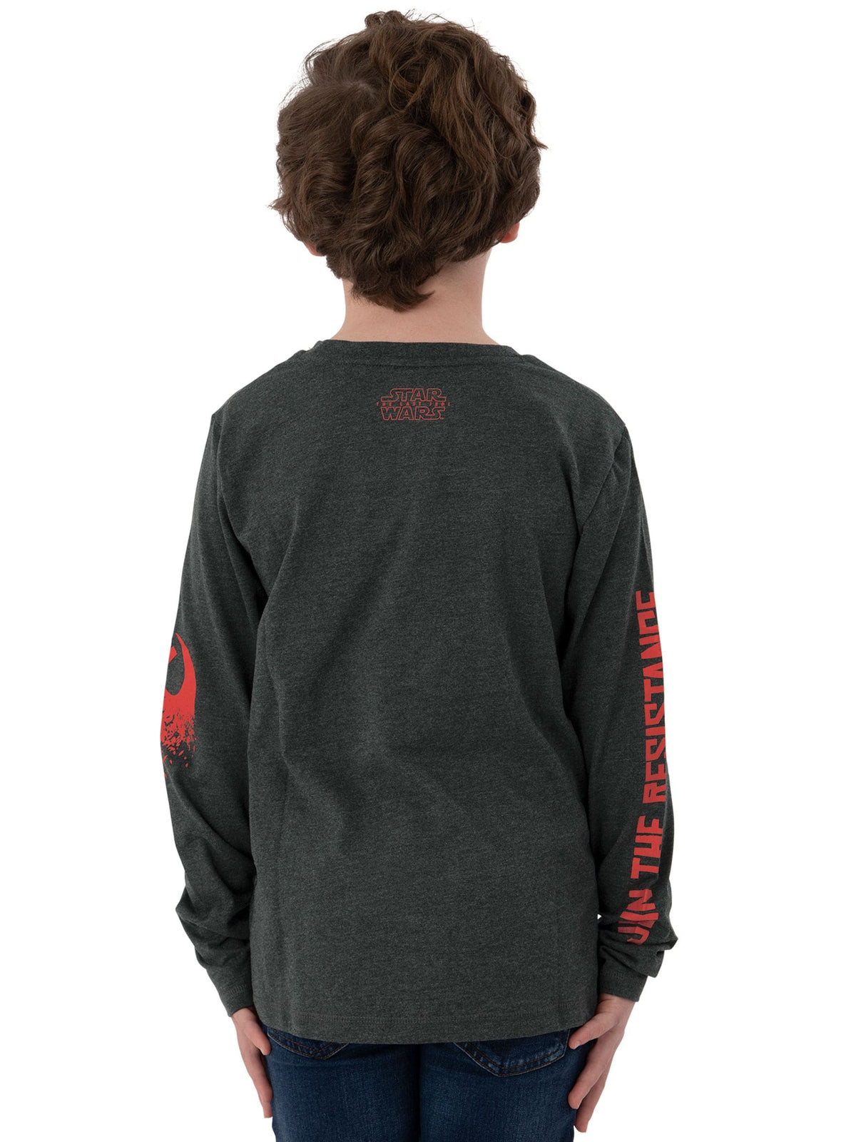 Character Grey Star Wars BB8 Long Sleeve T-Shirt - image 3