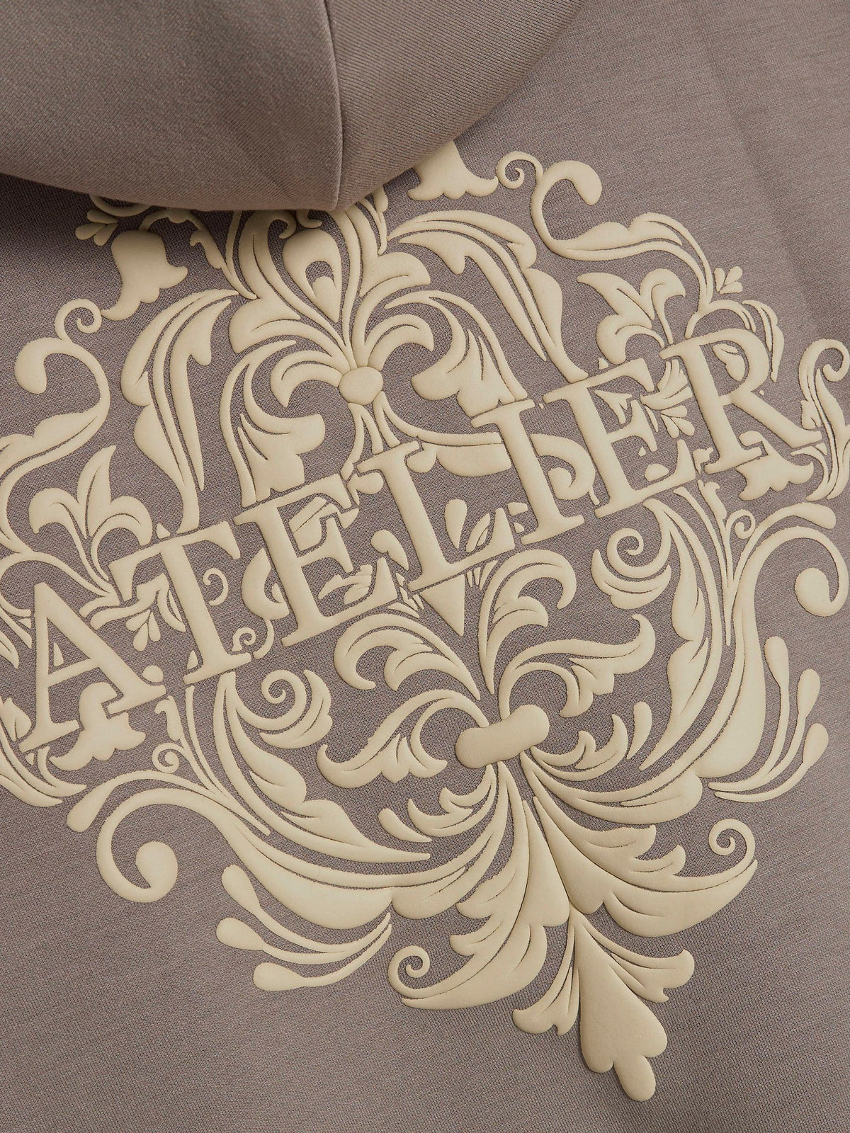 River Island Natural Oversized Baroque Hoodie & Joggers Set - image 3