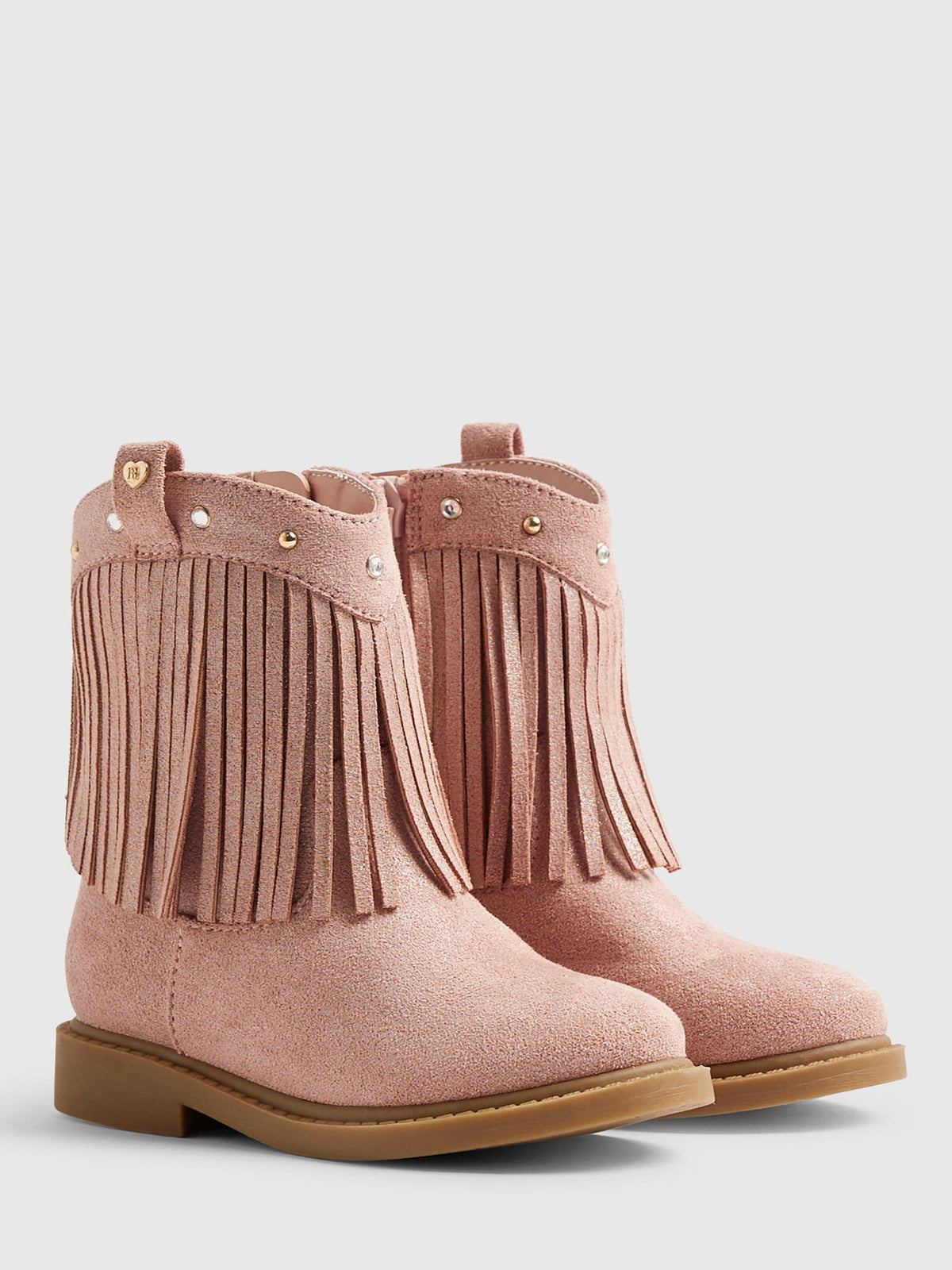 River Island Pink Western Tassel Boots - image 2