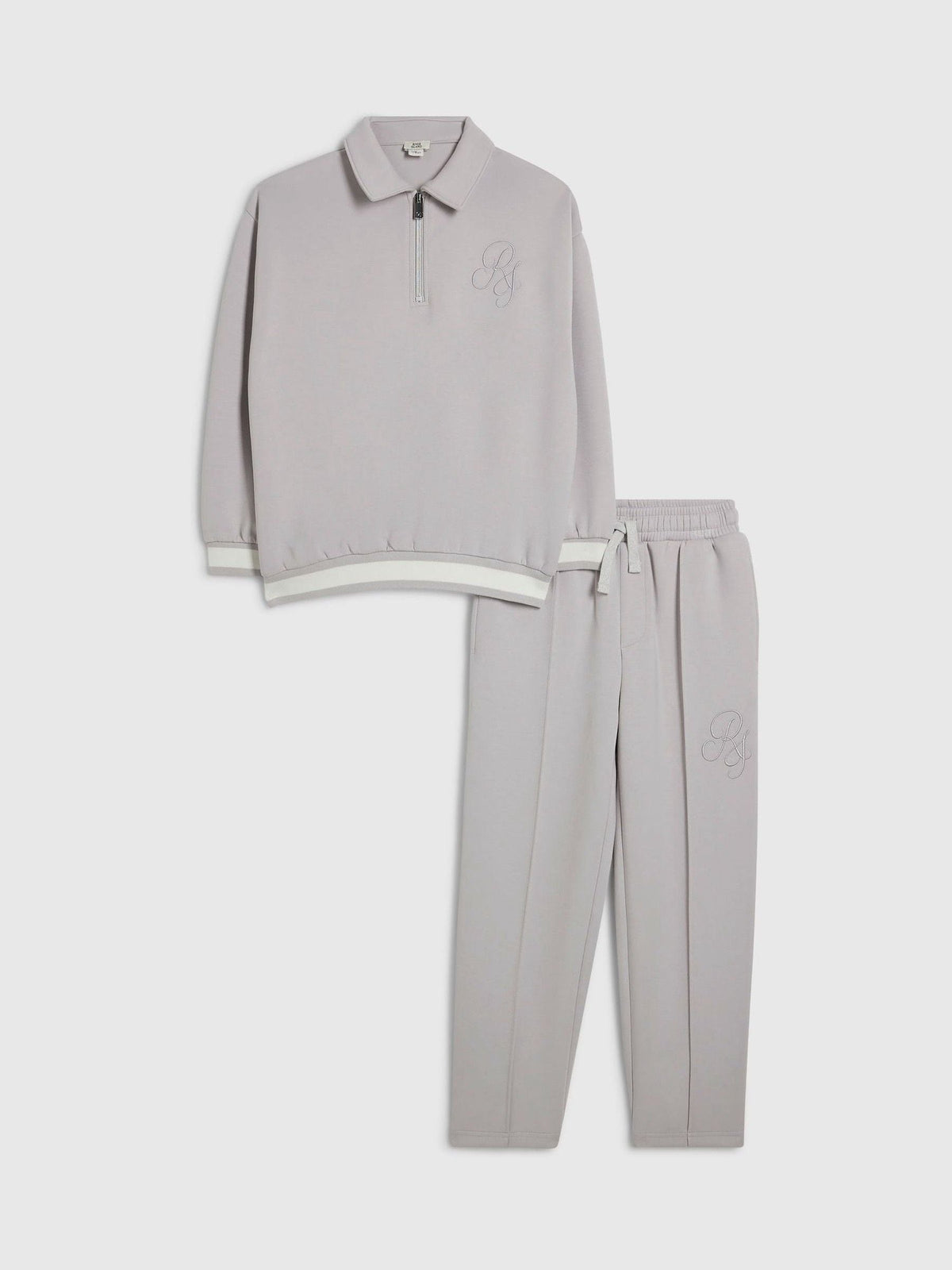River Island Grey Rugby Jersey & Joggers Set - image 1