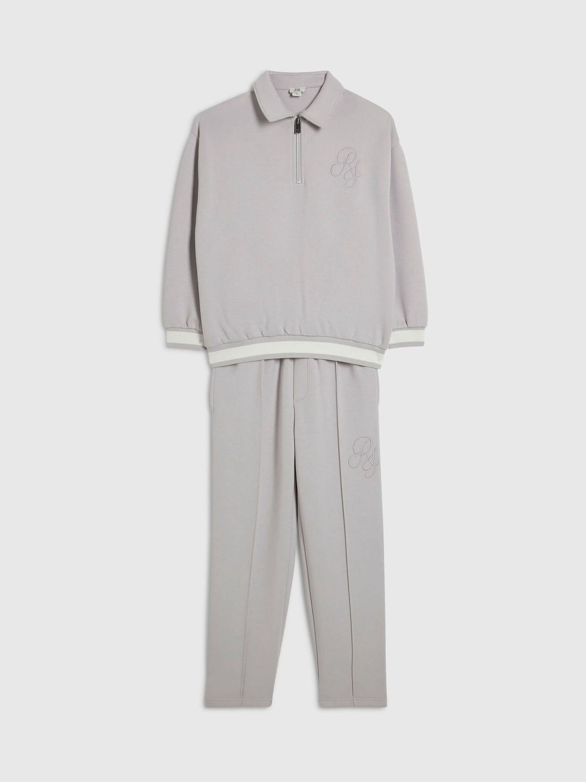 River Island Grey Rugby Jersey & Joggers Set - image 3