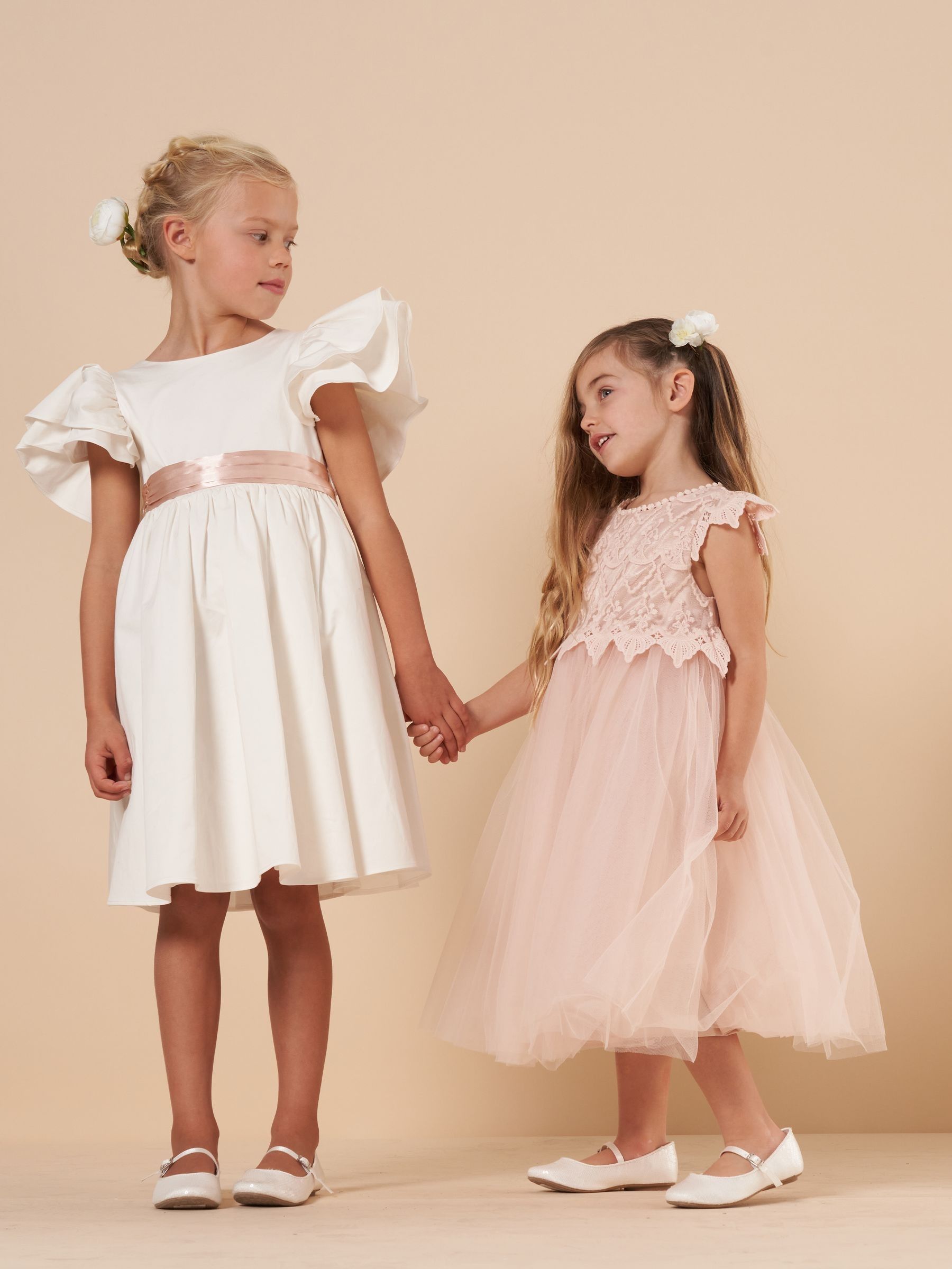 Dsiney Kidz - Angel & Rocket Pink Lucy Lace Dress image 3