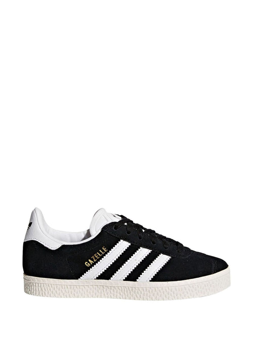 adidas Originals Black/White Gazelle Kids Trainers image 1
