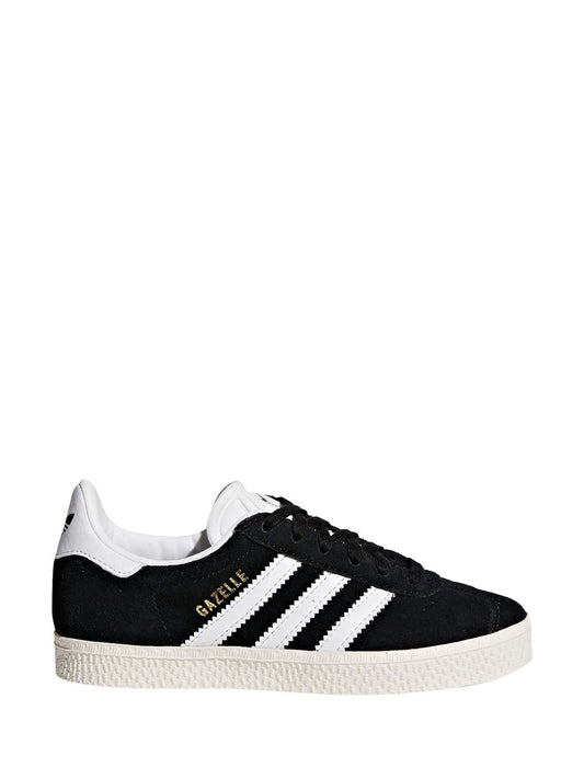 adidas Originals Black/White Gazelle Kids Trainers image 1
