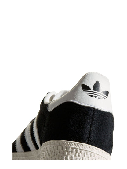 adidas Originals Black/White Gazelle Kids Trainers image 6