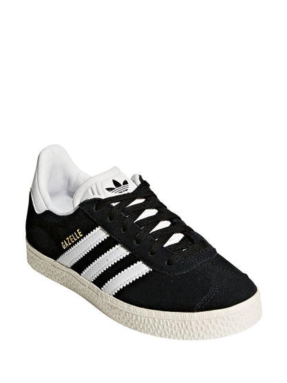 adidas Originals Black/White Gazelle Kids Trainers image 9