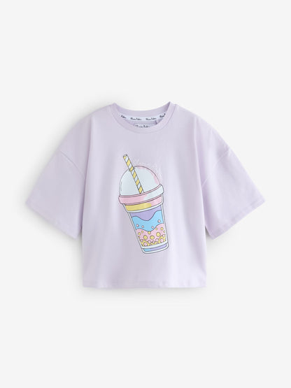 Dsiney Kidz - Olivia Rubin Boxy Fit Sushi Graphic T-Shirts 3 Pack image 3