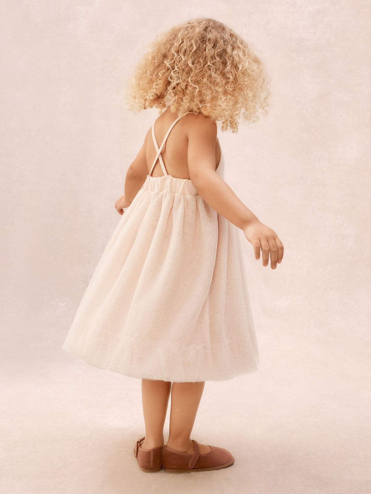 Dsiney Kidz - The White Company Pink Sparkle Tulle Dress image 4