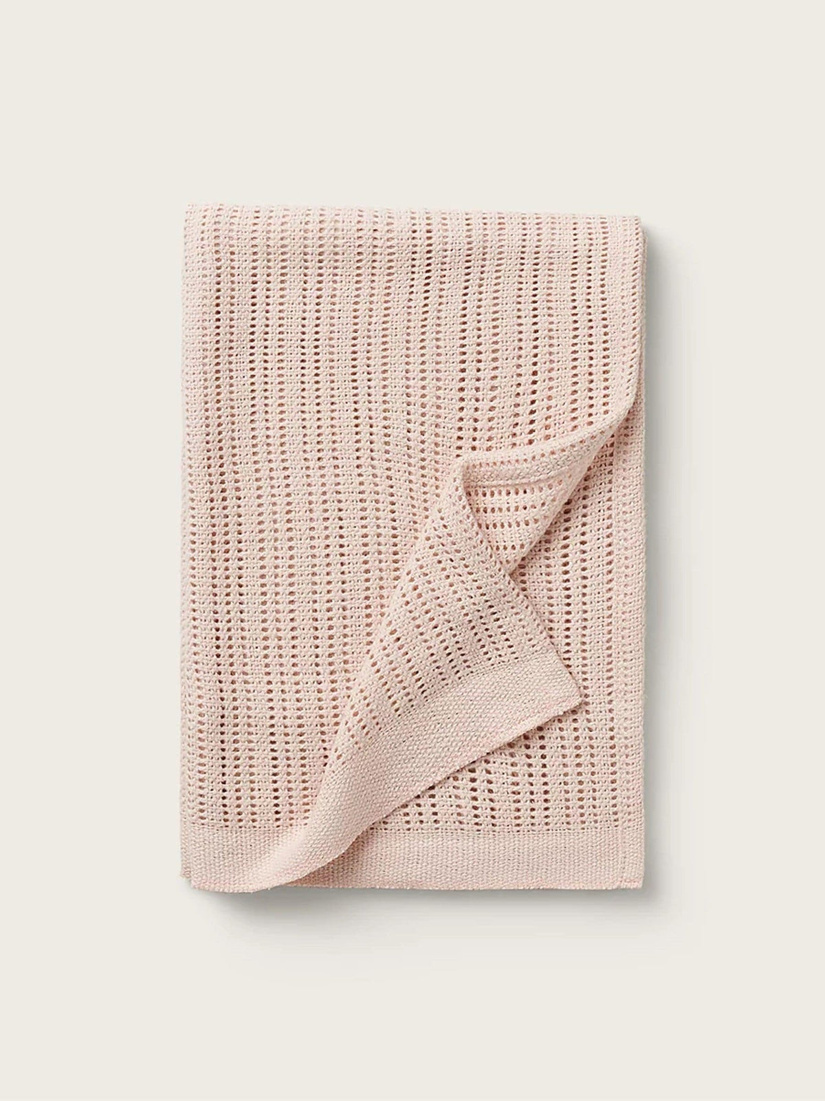 Dsiney Kidz - The White Company Pink Cellular Blanket image 1