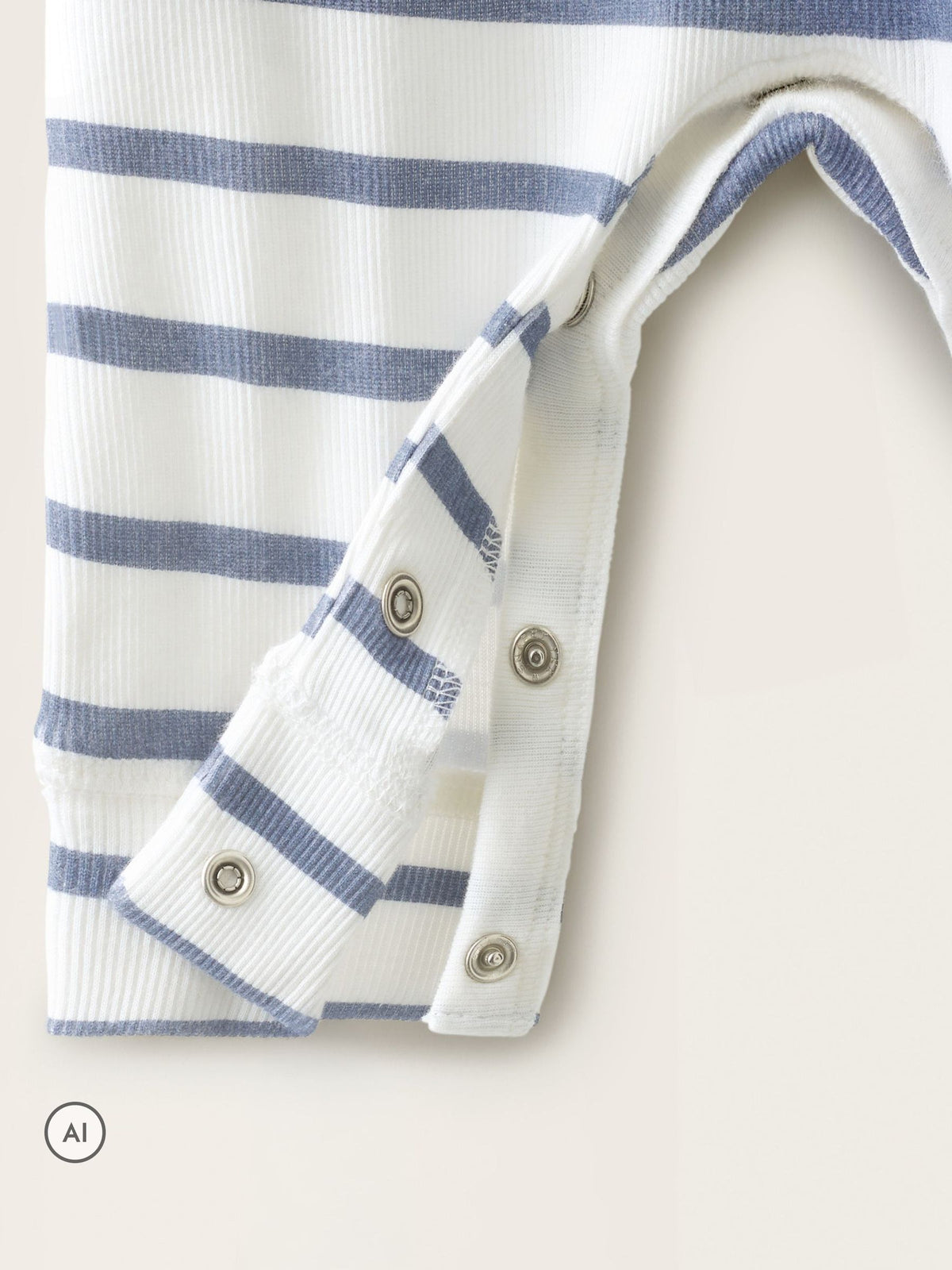 The White Company Blue Jingles Blue Stripe Romper - image 3