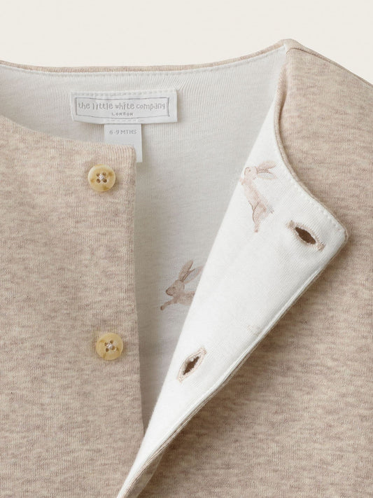 Dsiney Kidz - The White Company Grey Playful Bunnies Romper image 2