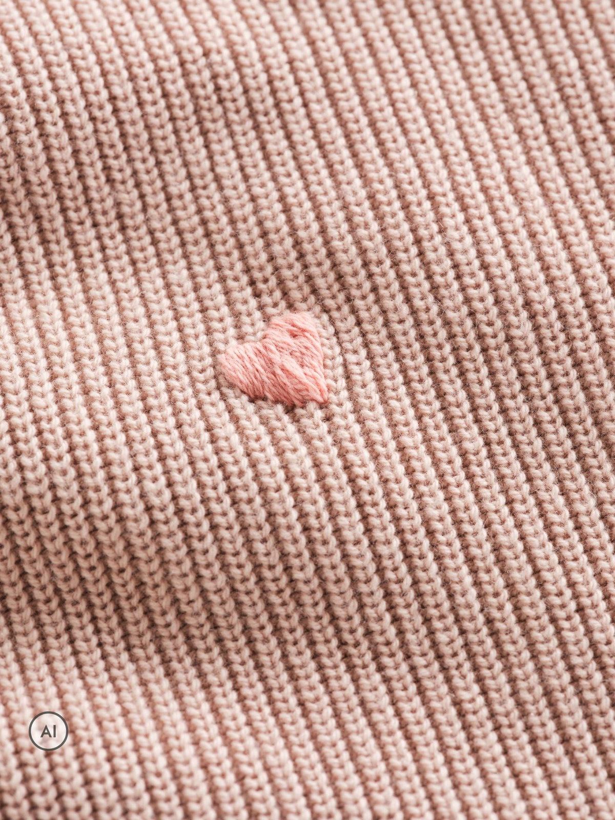 The White Company Pink Blend Heart Blanket - image 5