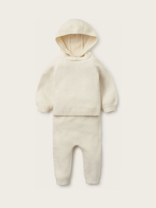 Dsiney Kidz - The White Company White Cosy Hoodie & Leggings Set image 1