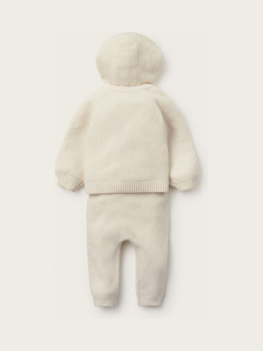 Dsiney Kidz - The White Company White Cosy Hoodie & Leggings Set image 2