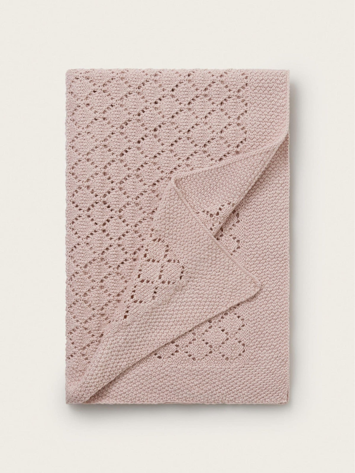The White Company Pink Heirloom Blanket - image 1
