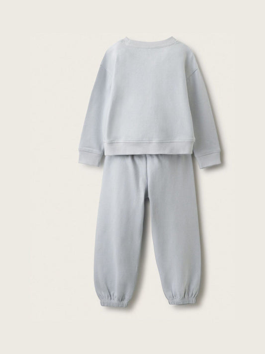Dsiney Kidz - The White Company Blue Blend Camping Buddies Brushed Jersey Relaxed Fit Pyjamas image 2