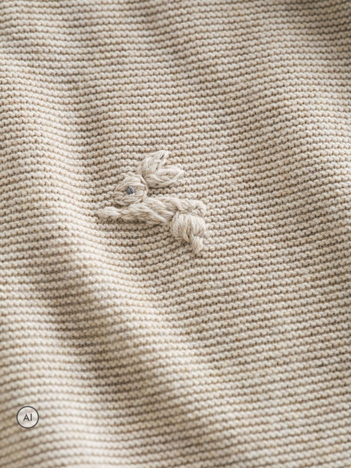The White Company Grey Blend Playful Bunnies Blanket - image 5