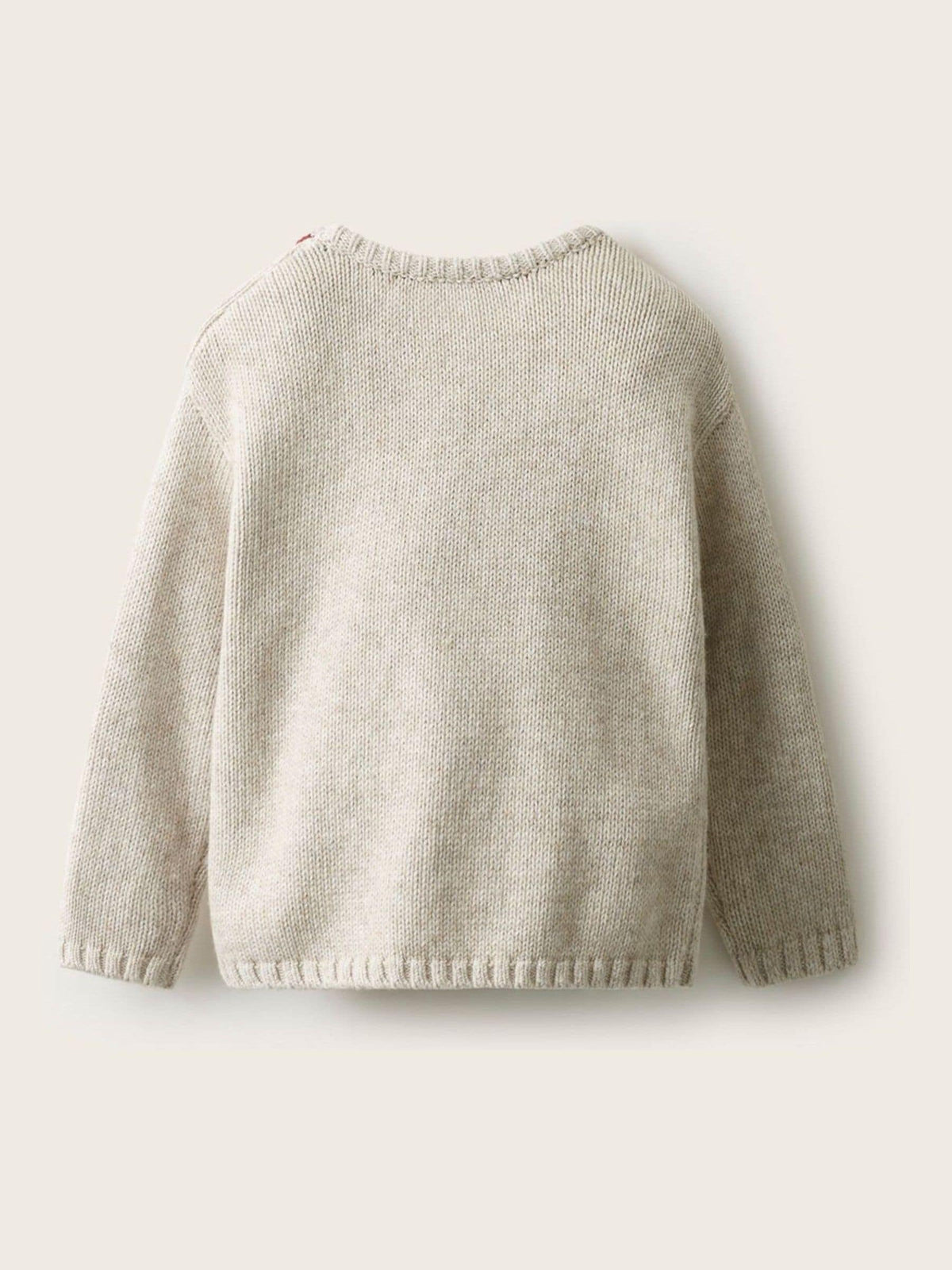 The White Company Grey Blend Bear Jumper - image 2