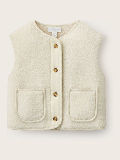 Dsiney Kidz - The White Company White Borg Gilet image 1