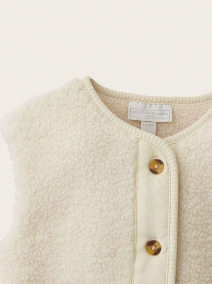 Dsiney Kidz - The White Company White Borg Gilet image 2