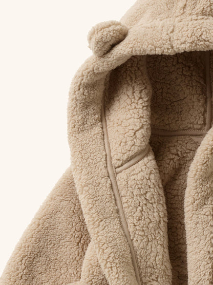 The White Company Natural Bear Hooded Snuggle Robe - image 3