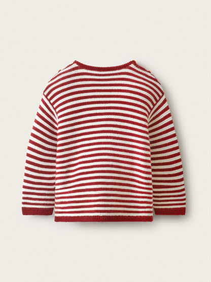The White Company White Blend Jingles Stripe Jumper - image 2
