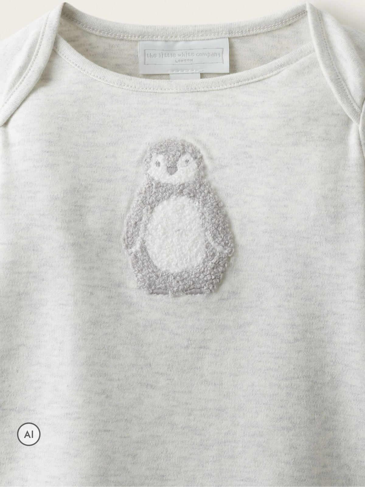 The White Company Grey Snowy Penguin First Christmas Pyjamas - image 4