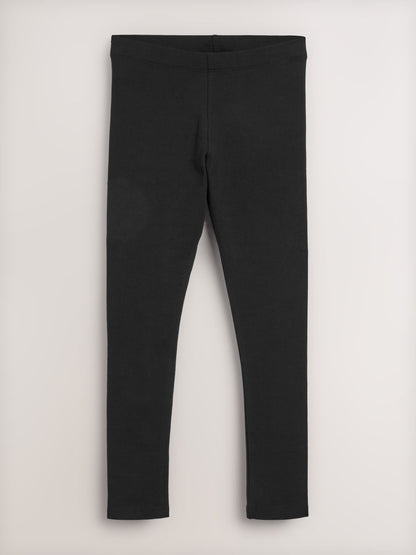 Black Long Length Leggings (3-16yrs) image 1