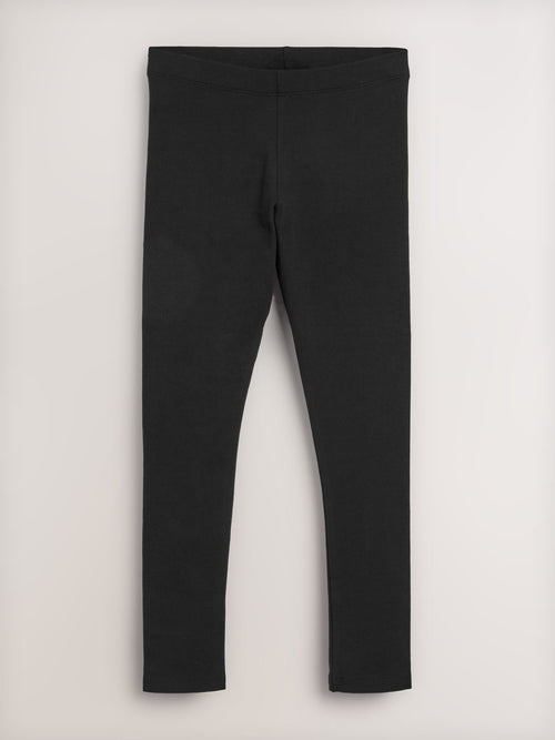 Black Long Length Leggings (3-16yrs) image 1