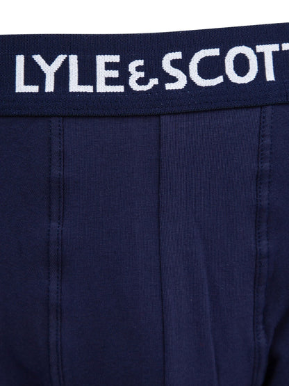Dsiney Kidz - Lyle & Scott Blue Underwear Boxer Trunks 3 Pack image 3