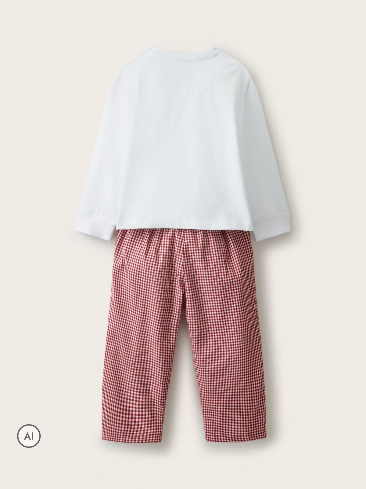 The White Company White Brushback  Blend Reindeer & Car Relaxed Fit Pyjamas - image 2