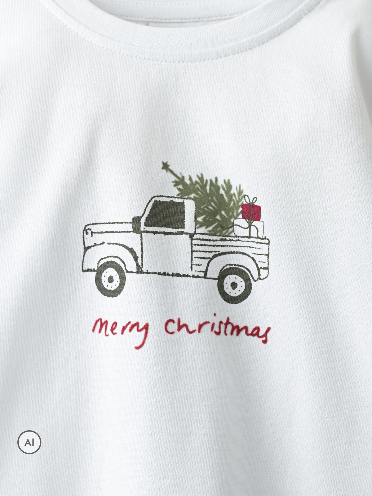 The White Company White Brushback  Blend Reindeer & Car Relaxed Fit Pyjamas - image 4