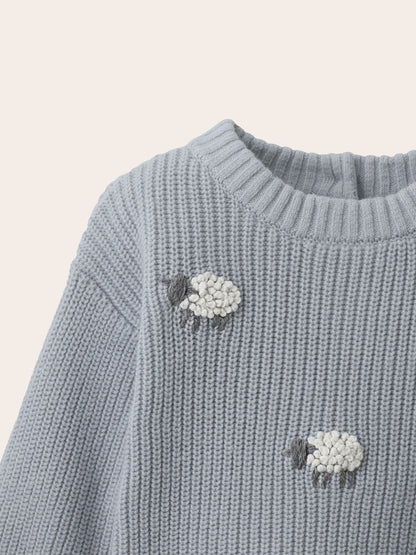 Dsiney Kidz - The White Company Blue Blend Sheep Jumper image 3