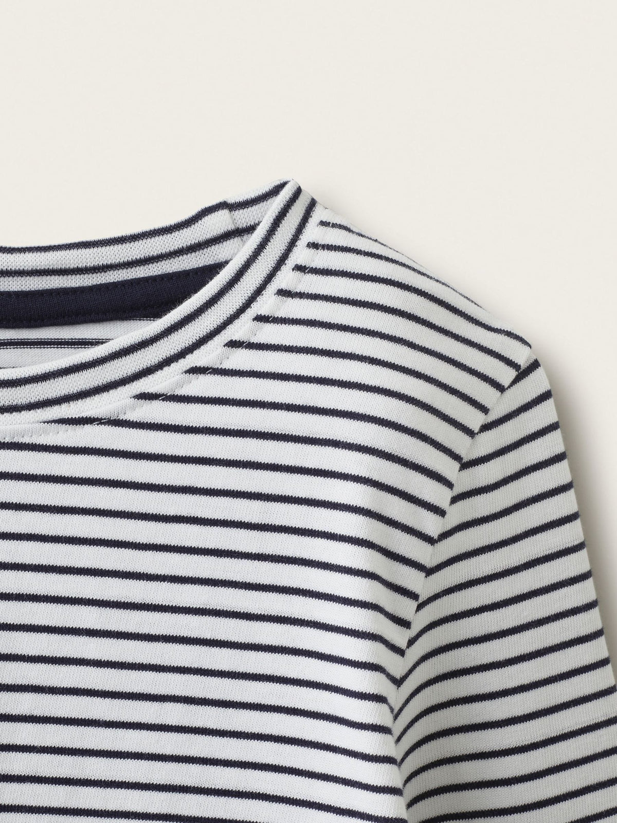 Dsiney Kidz - The White Company Blue Blend Space & Stripe Slim Fit Pyjamass 2 Pack image 3