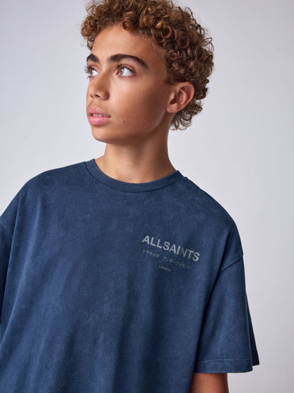 smALLSAINTS Navy Underground Logo Crew T-Shirt - image 2