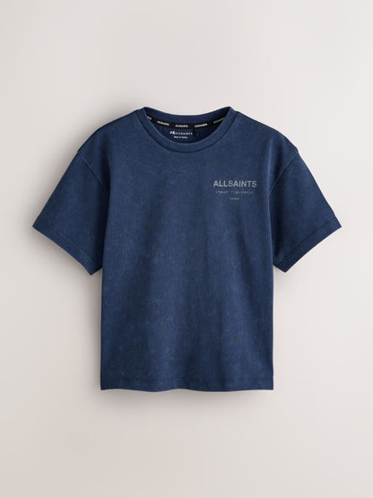 smALLSAINTS Navy Underground Logo Crew T-Shirt - image 4