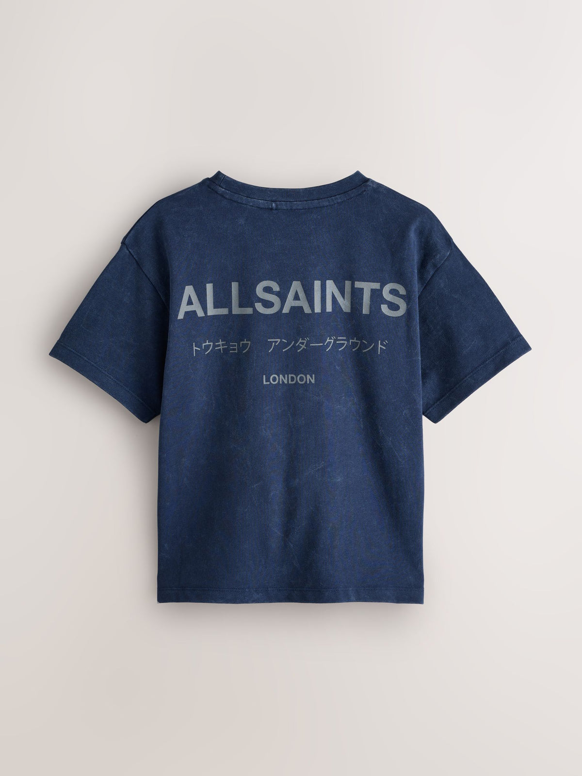 smALLSAINTS Navy Underground Logo Crew T-Shirt - image 5