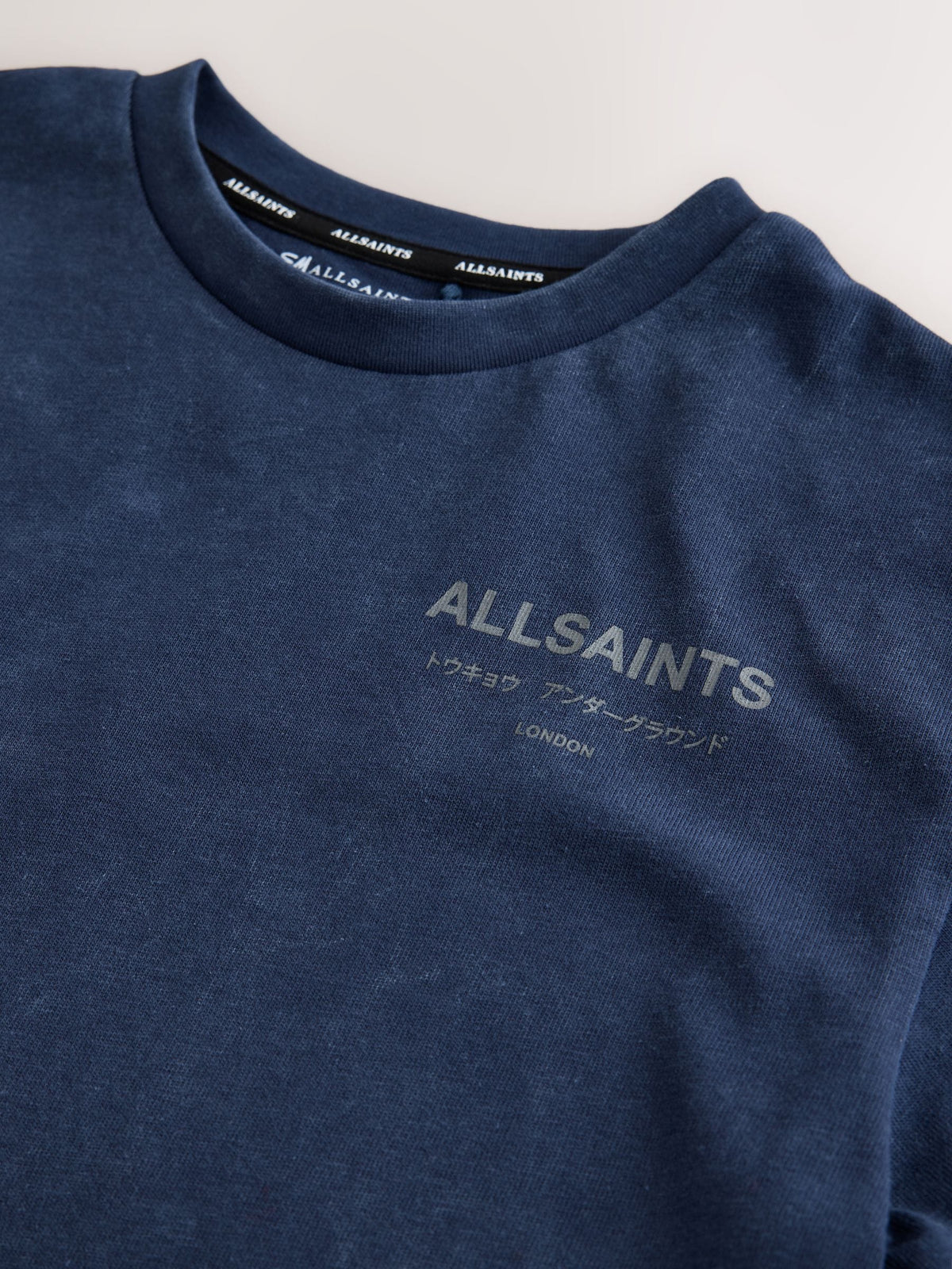 smALLSAINTS Navy Underground Logo Crew T-Shirt - image 6