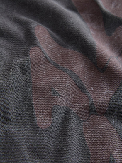 smALLSAINTS Charcoal Grey Oversized Orlando Logo Crew T-Shirt - image 9