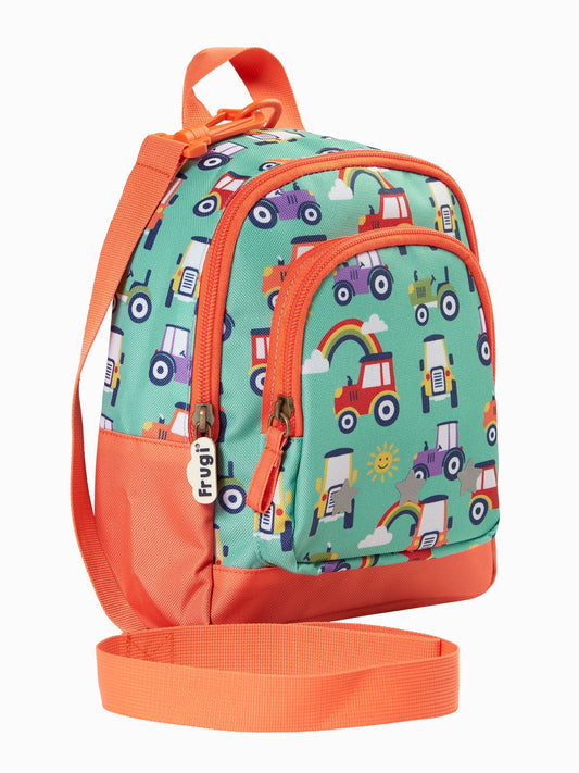 Frugi Blue Little Adventurers Backpack image 1