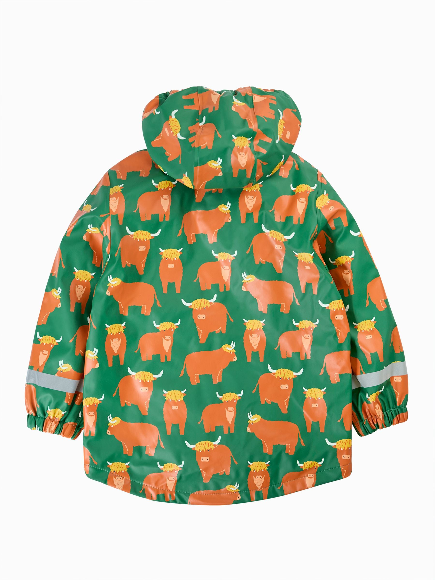 Dsiney Kidz - Frugi Green Waterproof Printed Puddle Buster Coat image 4