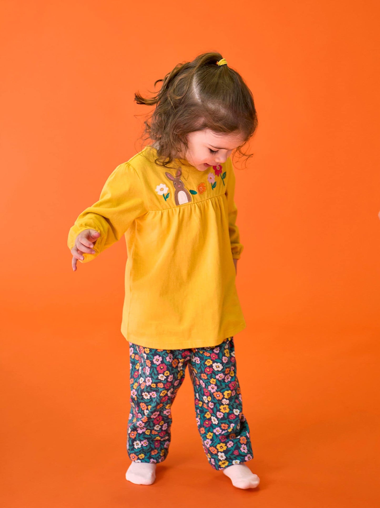 Dsiney Kidz - Frugi Yellow Mairi Outfit Top image 1