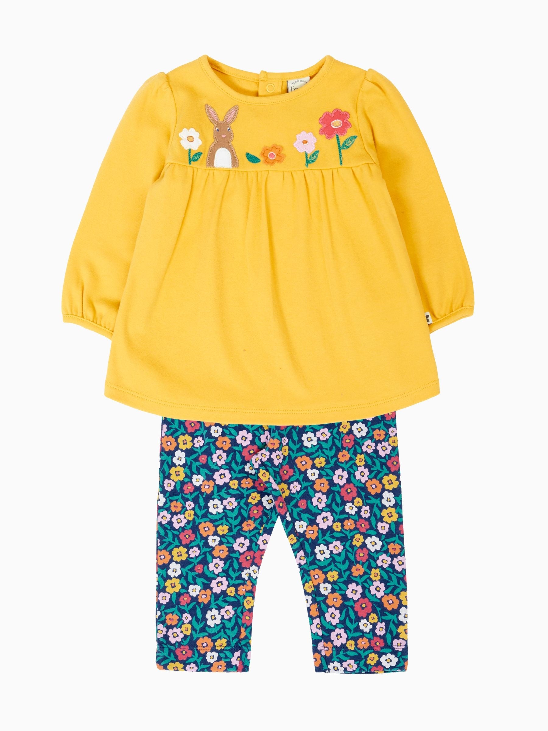 Dsiney Kidz - Frugi Yellow Mairi Outfit Top image 3
