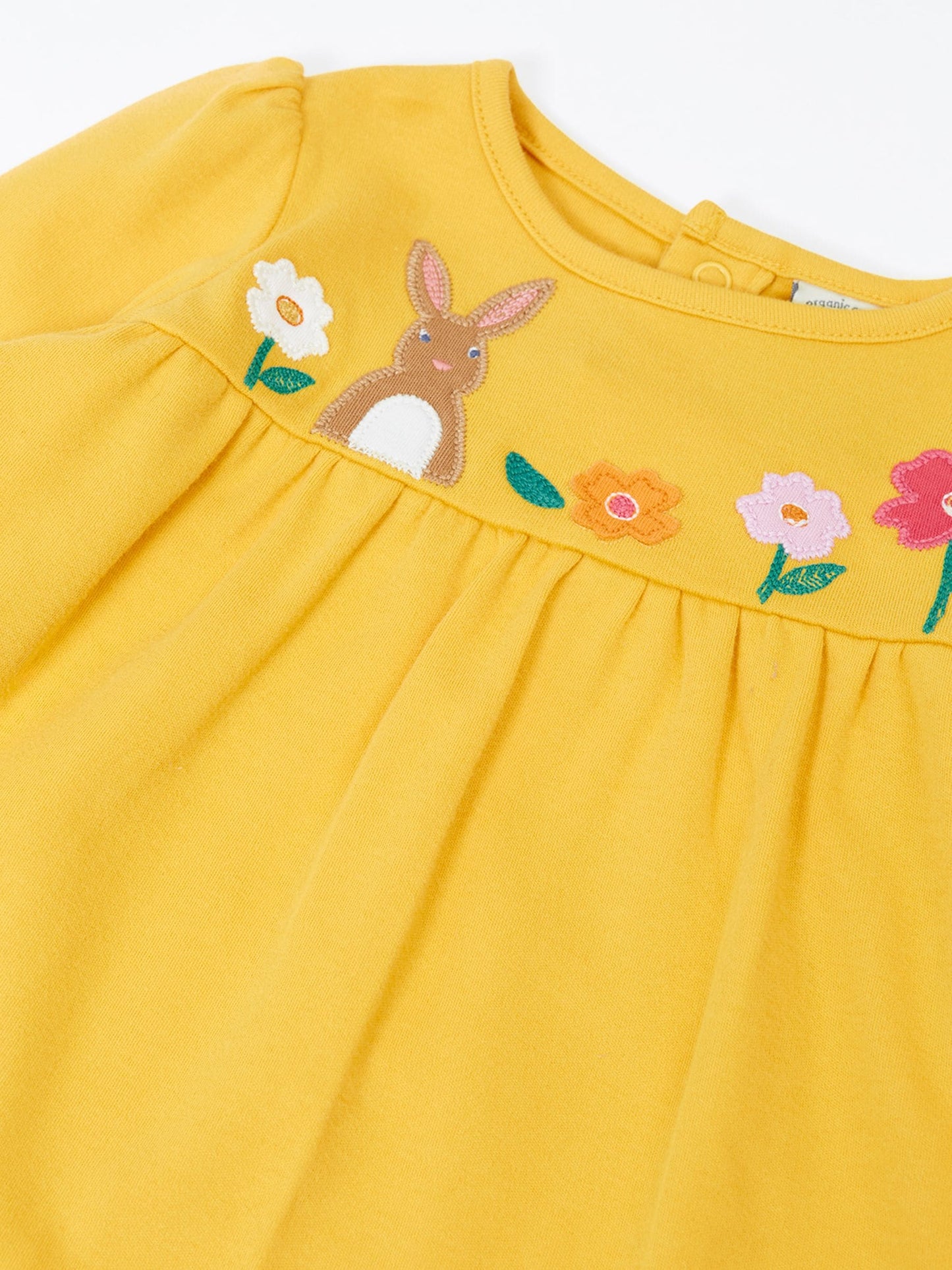 Dsiney Kidz - Frugi Yellow Mairi Outfit Top image 4
