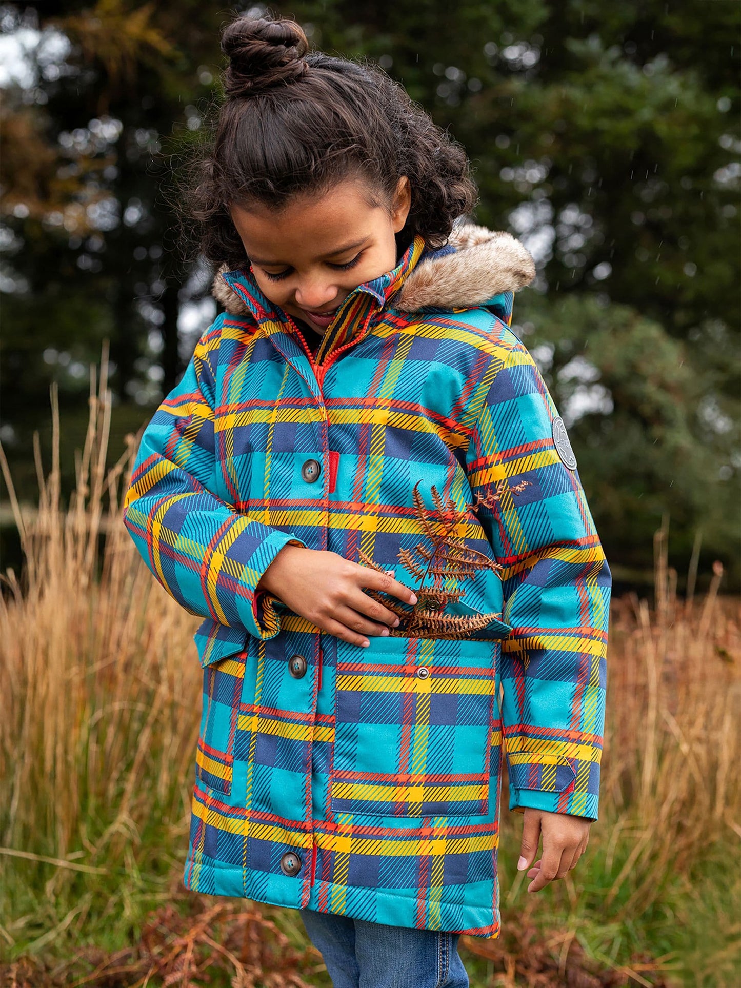 Dsiney Kidz - Frugi Blue Waterproof Penhale Parka image 1