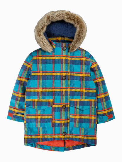 Dsiney Kidz - Frugi Blue Waterproof Penhale Parka image 4