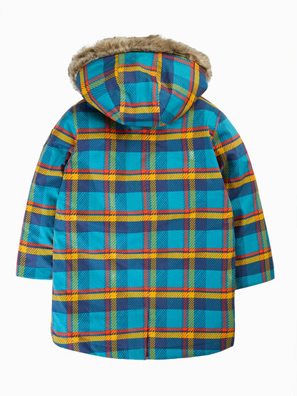 Dsiney Kidz - Frugi Blue Waterproof Penhale Parka image 5