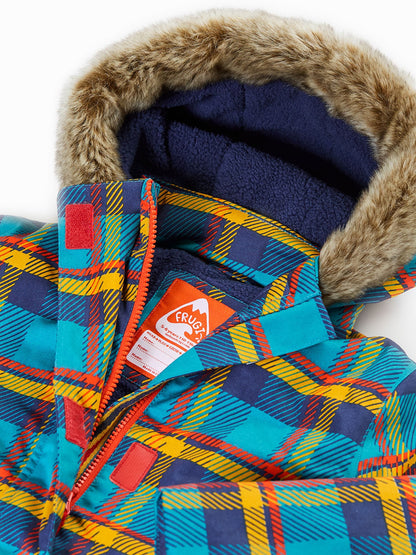 Dsiney Kidz - Frugi Blue Waterproof Penhale Parka image 6