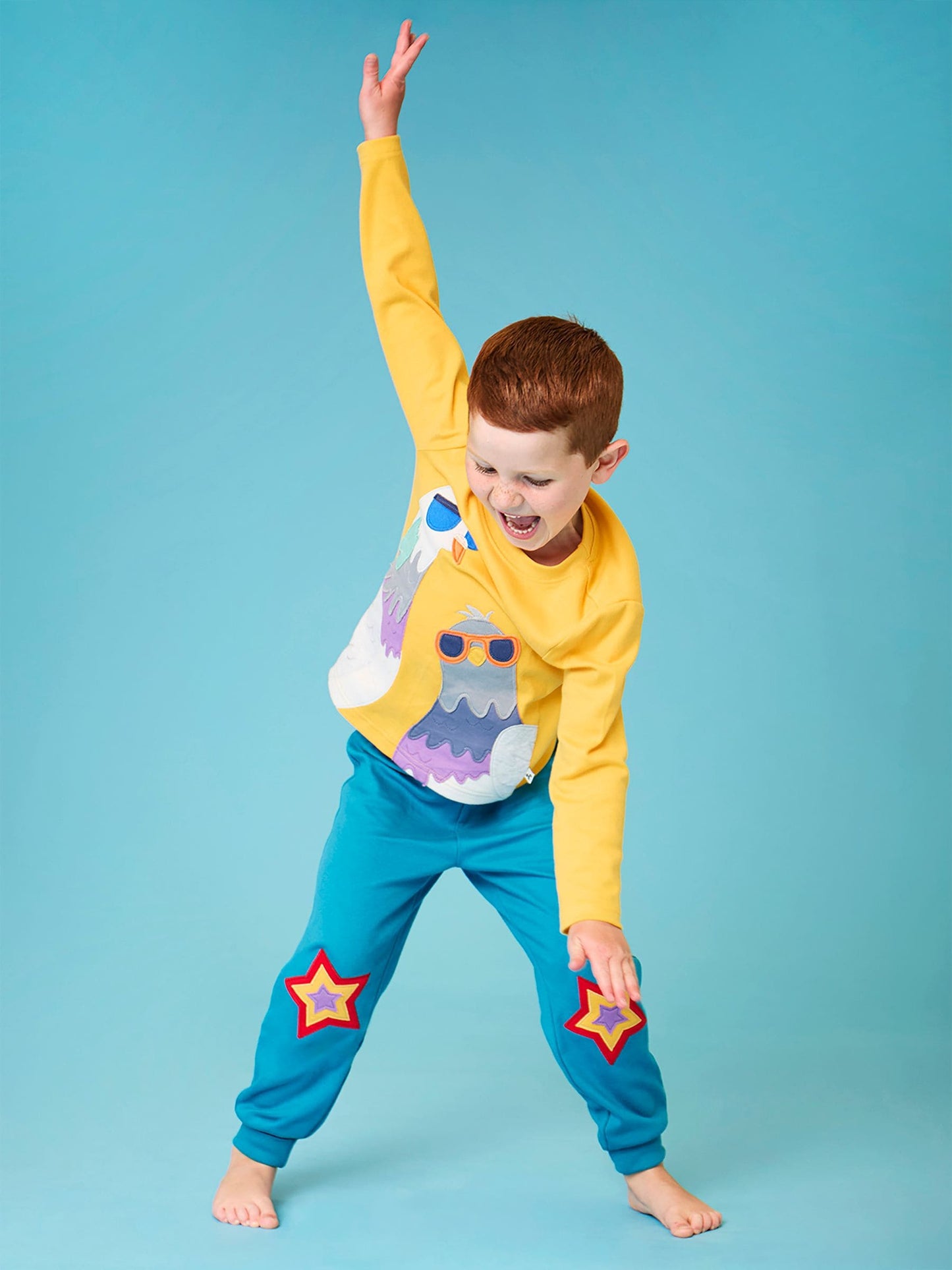 Dsiney Kidz - Frugi Yellow Ebb Applique Top image 2