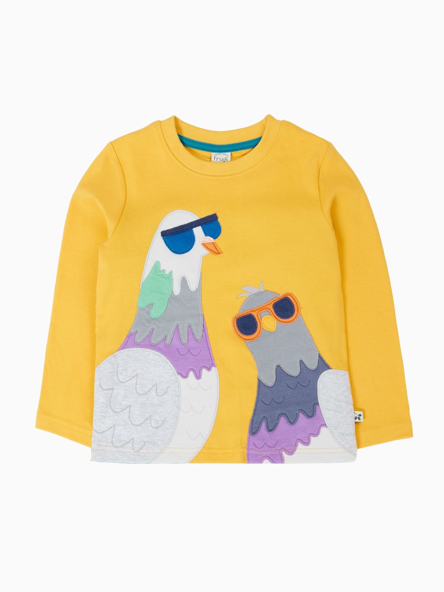 Dsiney Kidz - Frugi Yellow Ebb Applique Top image 3